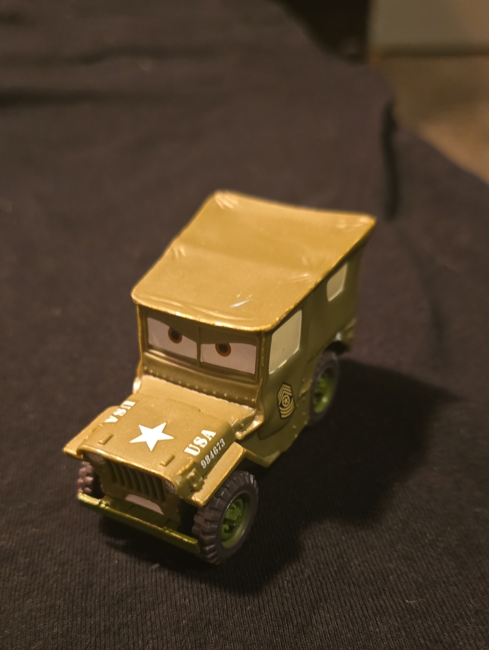 Cars Sarge Die-Cast Toy Truck - Green